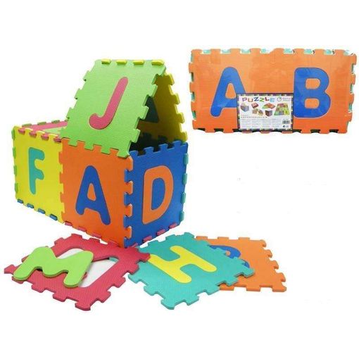 Piezas de Puzzle de Goma Eva del Abecedario Tritton - 14pcs