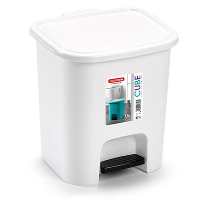 Cubo de Basura con Pedal PlasticForte - 7.5L