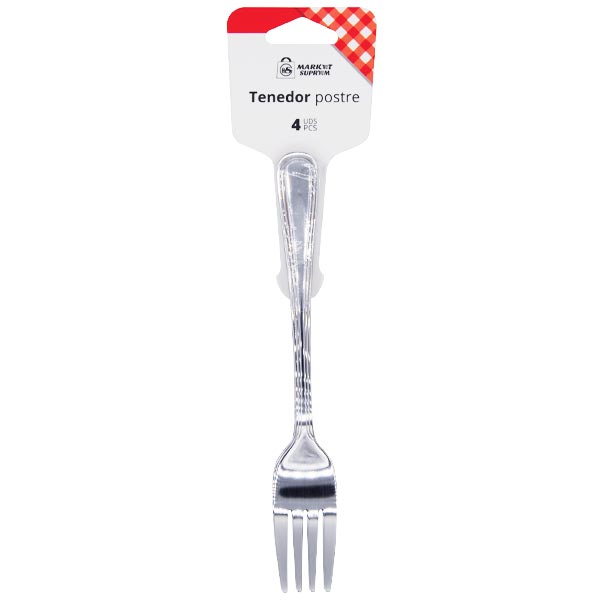 Tenedor de Postre Market Suprem - 4uds