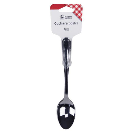 Cucharas para Postre Market Suprem - 4uds