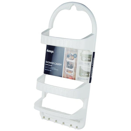 Estanteria de Plastico para Ducha con Ventosas Dunya - 52x27x11cm