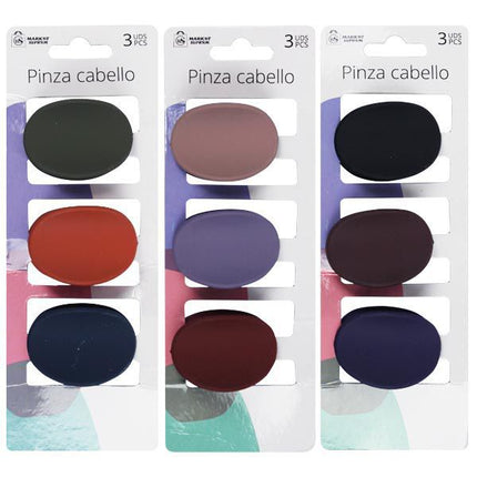 Pinzas para El Pelo Market Suprem - 3uds