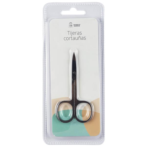 Tesoura Cortadora de Unhas com Ponta Fina 8,5X4CM 10GR