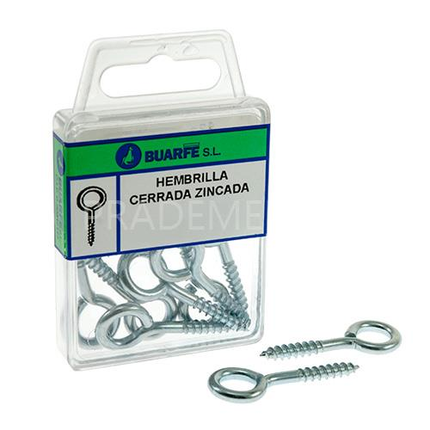 Hembrilla Cerrada Zincada 3,0x4,0mm (17x40) - 18 uds