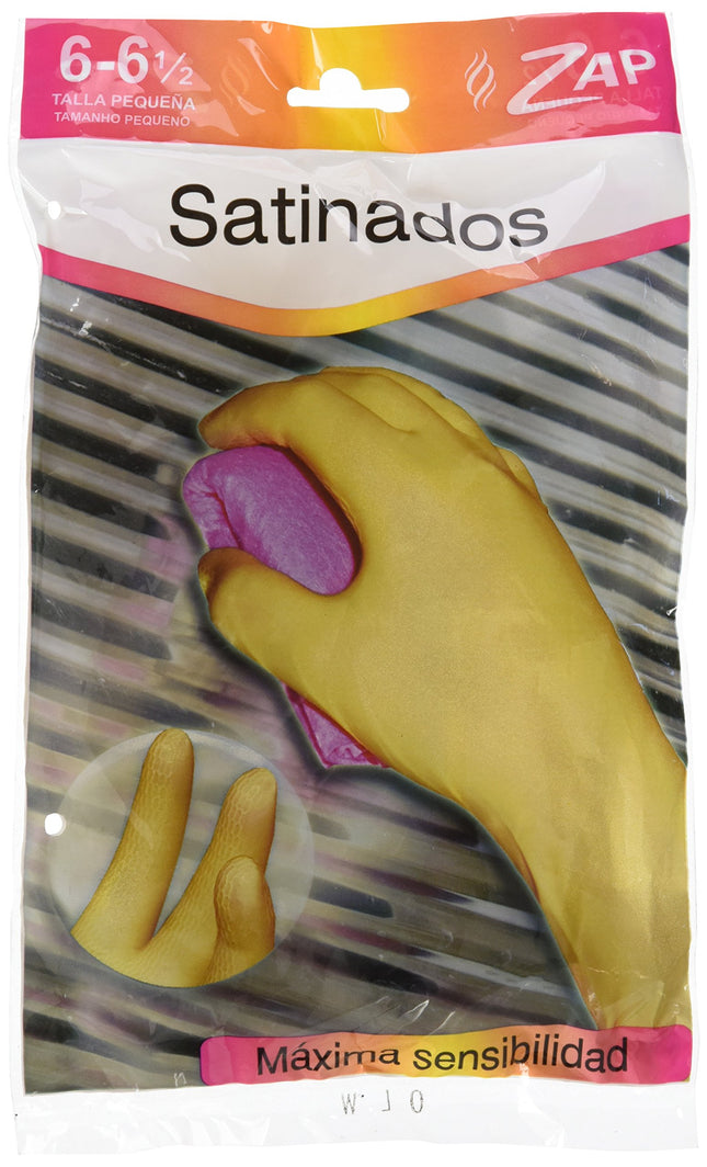 Guantes de Goma Satinados Cecasa – Talla Pequeña (6 – 6½)