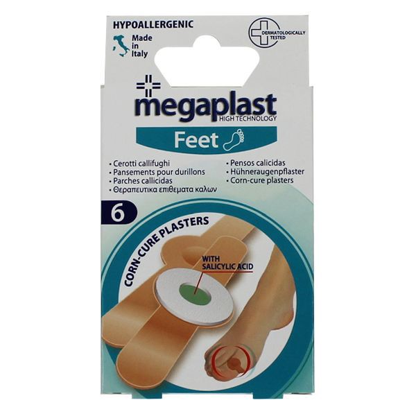 Tiritas para Callos Megaplast - 6uds (7x2cm)