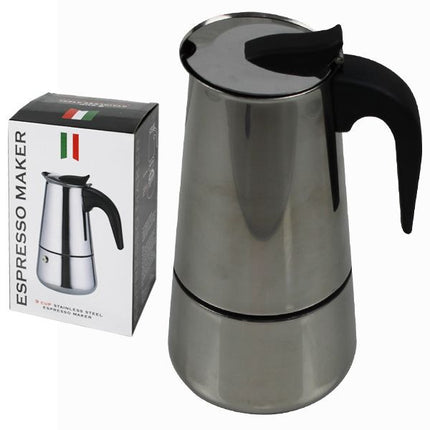 Cafetera de Acero Inoxidable Market Suprem - 9 Tazas