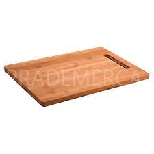 Tabla de Cortar de Madera Natural Cok - 22x32cm