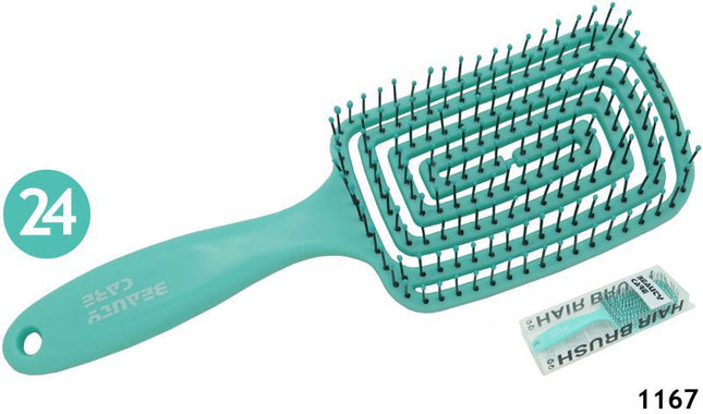 Cepillo Flexible de Púas – Desenredado Suave y Eficiente