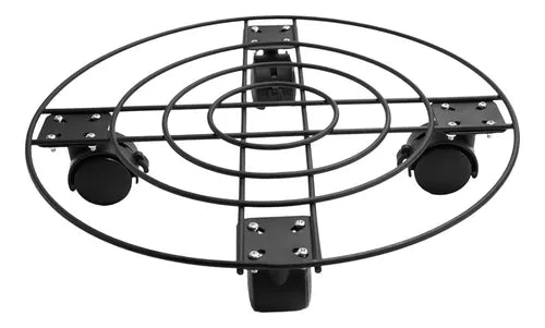 Soporte Metalico con Ruedas para Bombona de Butano - H.K