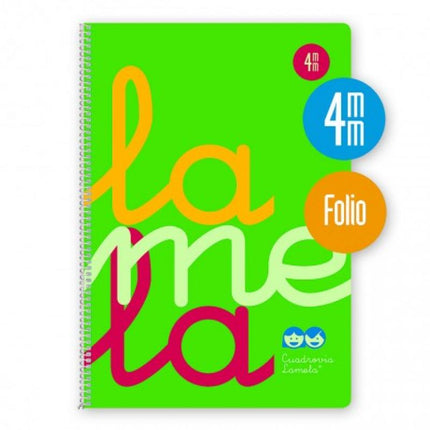 Cuaderno Escolar Cuadriculado Lamela - 4mm (80 Hojas)