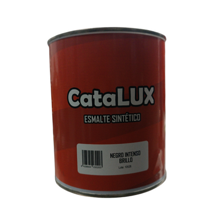 Esmalte Sintético Negro Intenso Brillo Catalux - 750ml