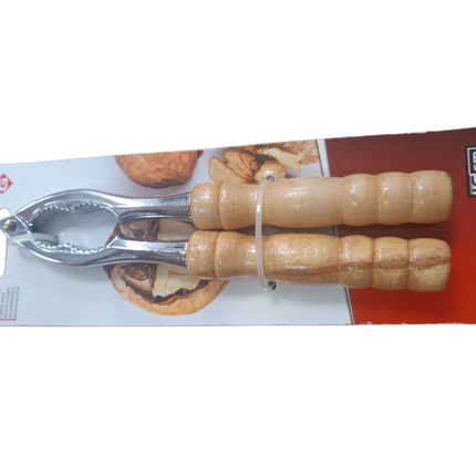 Cascanueces Rústico con Mango de Madera 16 cm