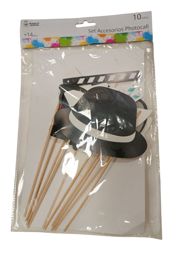 Accesorios para Photocall Market Suprem - 10uds (+14 años)