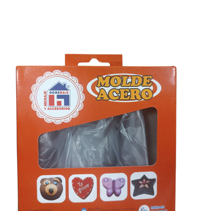 Molde de Acero Homenaje para Repostería y Cocina
