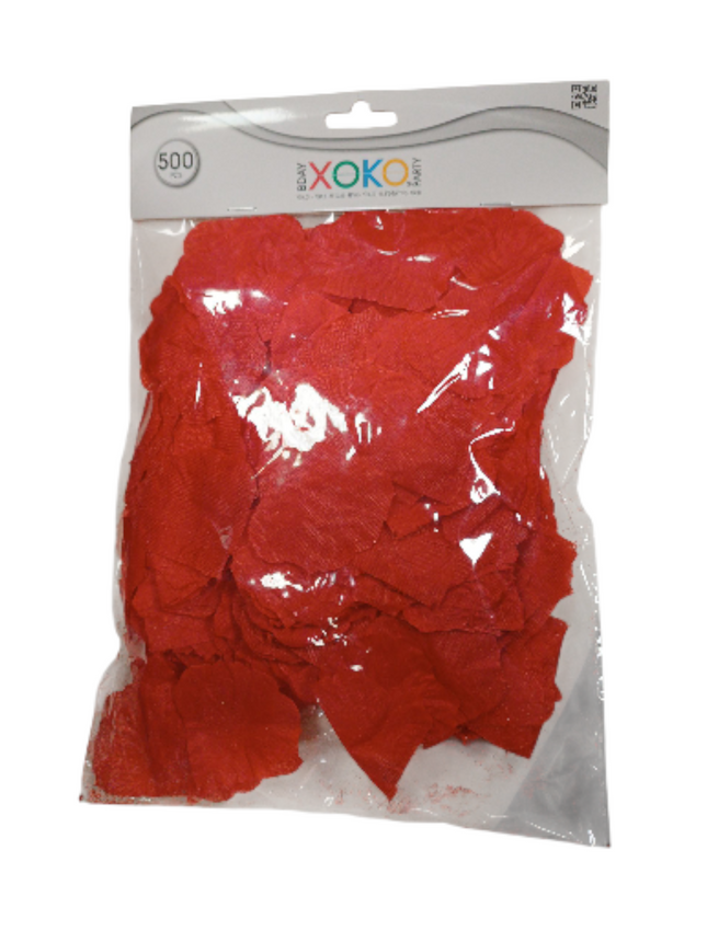 Pétalos De Tela Rojos 500Pcs Xoko
