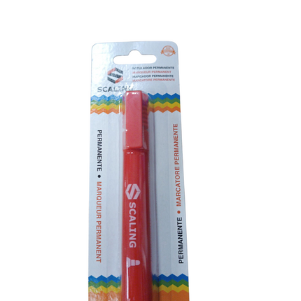 Rotulador Permanente Scaling Rojo – Punta 3 mm