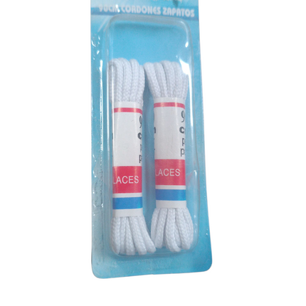 Pack Cordones para Zapatos Blancos (90 cm)