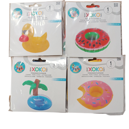 Posavasos Flotador Hinchable Xoko