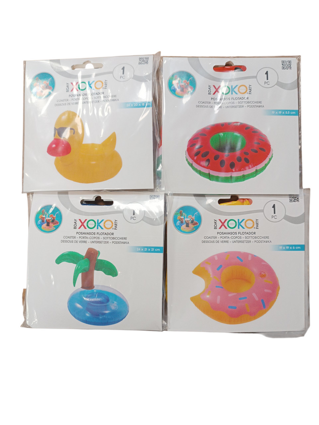 Posavasos Flotador Hinchable Xoko