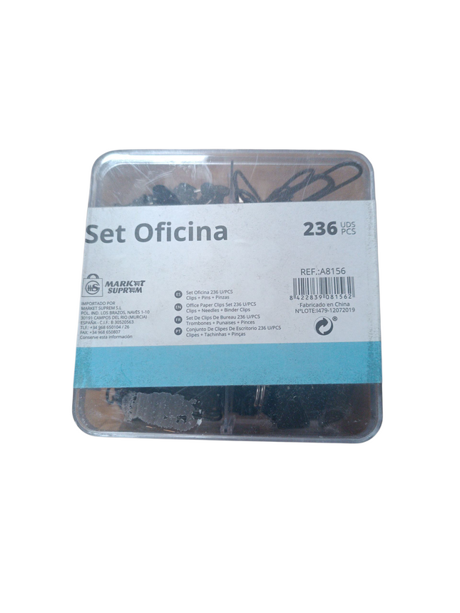 Set de Oficina Market Suprem – 236 Piezas