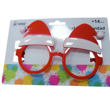 Gafas de Navidad Complemento de Fiesta Market Suprem