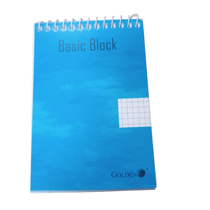 Bloc de Notas Golden Basic Block – Cuadrícula, Formato Pequeño