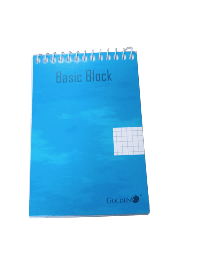 Bloc de Notas Golden Basic Block – Cuadrícula, Formato Pequeño