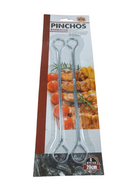 Pinchos de Barbacoa Metálicos 20cm (Set de 4 piezas)