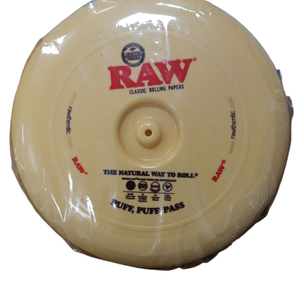 Frisbee RAW Con Agujero para Conos de Fumar