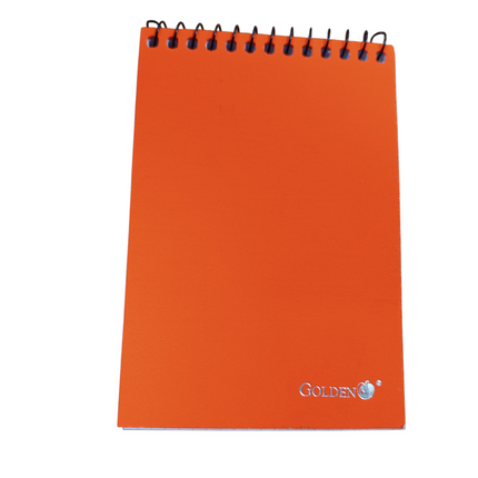 Libreta Tamaño Camarero Golden (4x4)