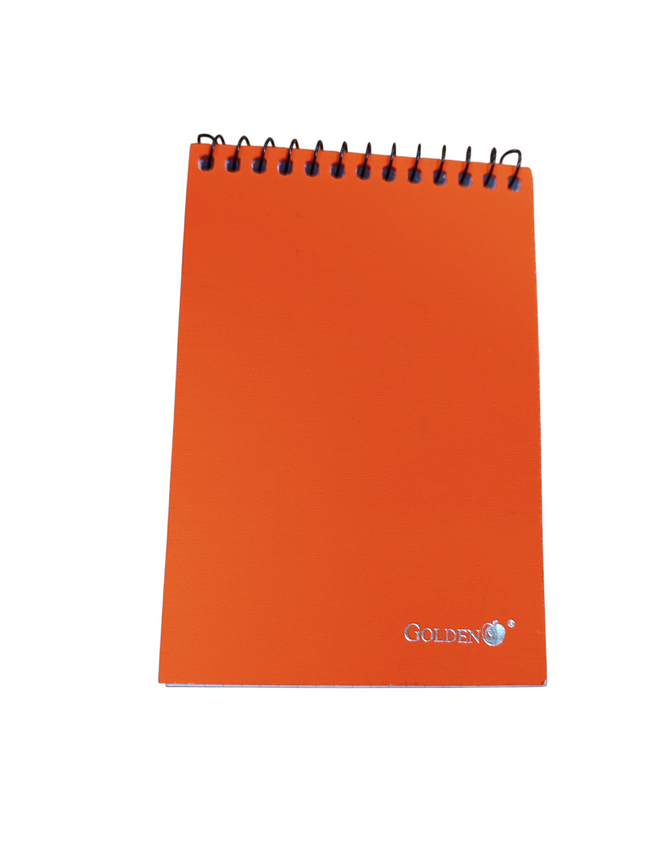 Libreta Tamaño Camarero Golden (4x4)
