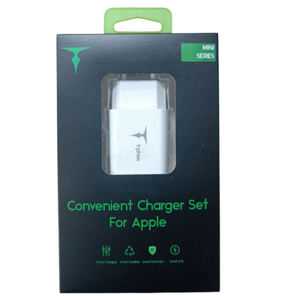 Cargador USB a Lightning + Cabeza de Cargador T'phox