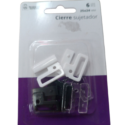 Cierre Sujetador Market Suprem 6uds 25x24mm