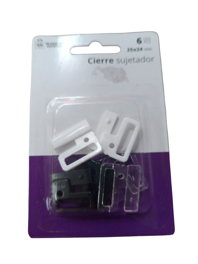 Cierre Sujetador Market Suprem 6uds 25x24mm