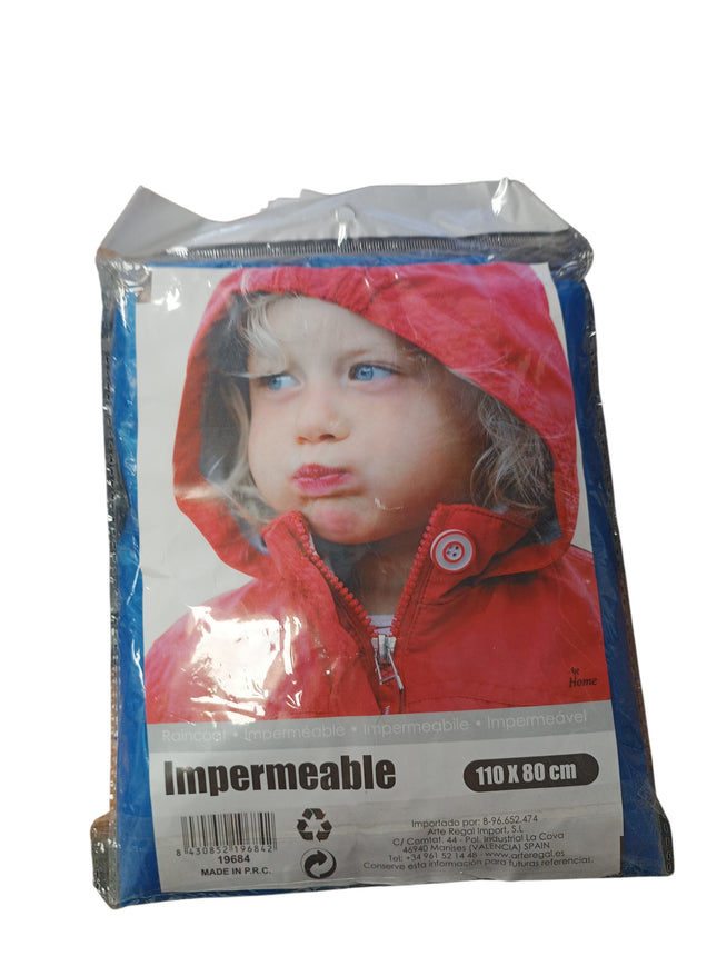 Poncho Impermeable Arte Regal - 110x80cm