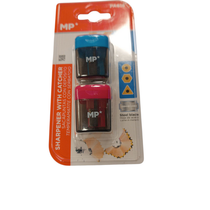 Sacapuntas con Depósito MP – Pack de 2 Unidades