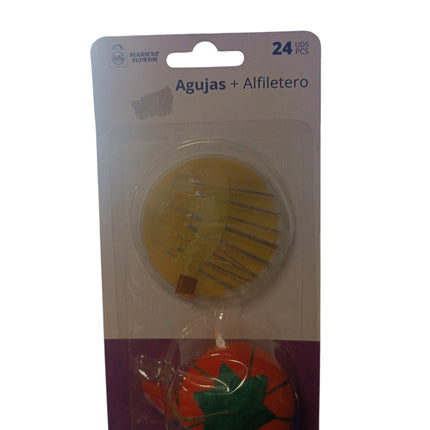 Pack Agujas + Alfiletero Market Suprem - 24uds