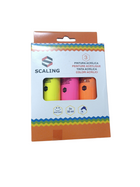 Set Pintura Acrílica Scaling – 3 Colores Fluorescentes (30 ml c/u)