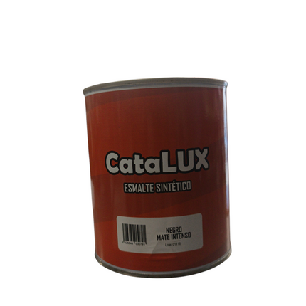 Esmalte Sintético Negro Mate Intenso Catalux - 750ml
