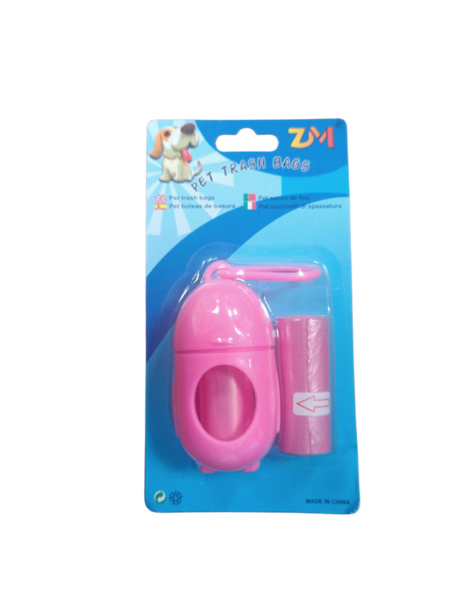 Dispensador de Bolsas Higiénicas para Mascotas H.K