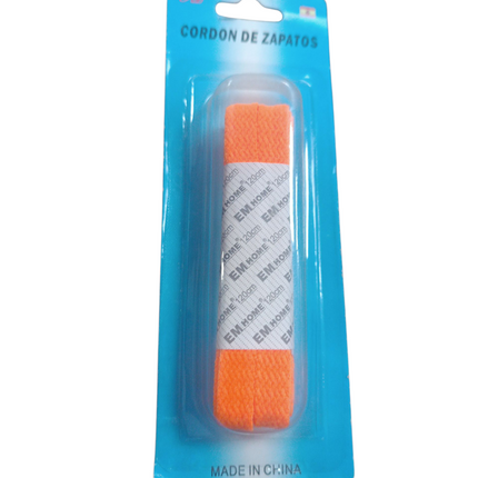 Cordones de Zapatos Naranja 120 cm&nbsp;