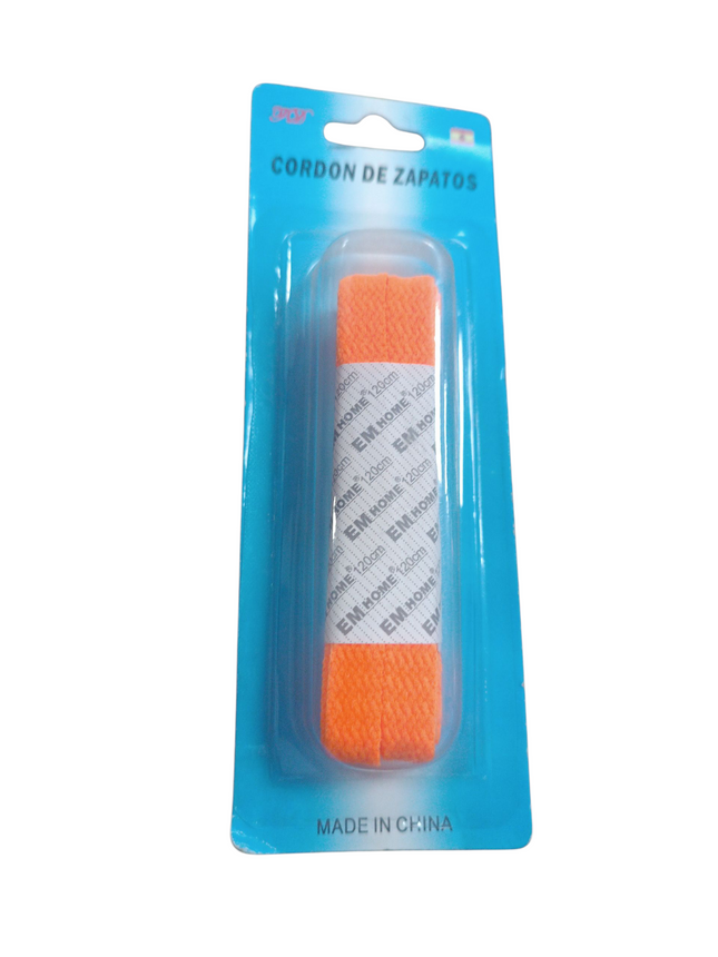 Cordones de Zapatos Naranja 120 cm&nbsp;