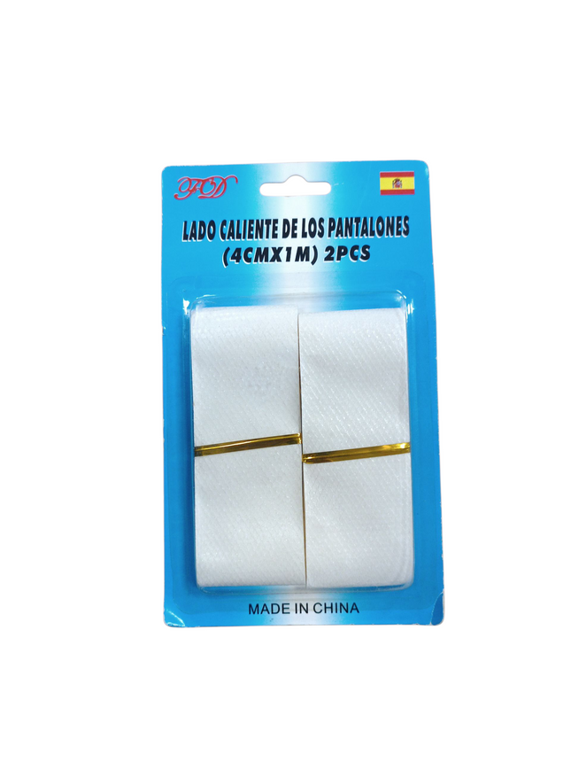 Cinta Adhesiva para Dobladillos de Pantalones H.K – 2 uds (4cm x 1m)