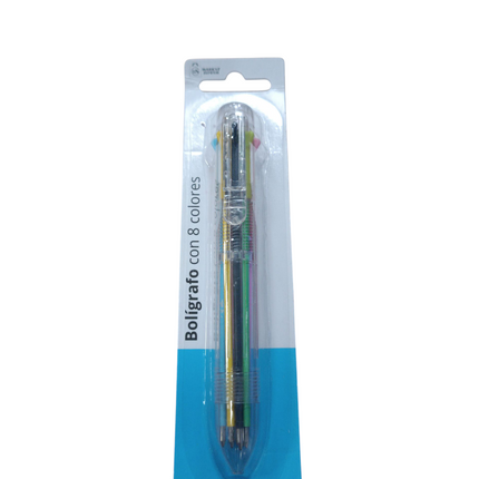 Bolígrafo Market Suprem Multicolor 8 en 1 – Colores surtidos