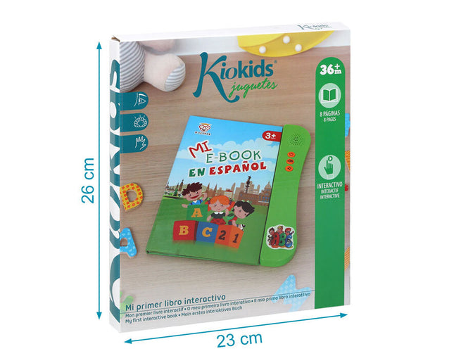 Mi E-Book en Español KioKids – Libro Interactivo Infantil Educativo (+3 Años)