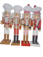 Cascanueces Navideños Temática de Galleta de Jengibre