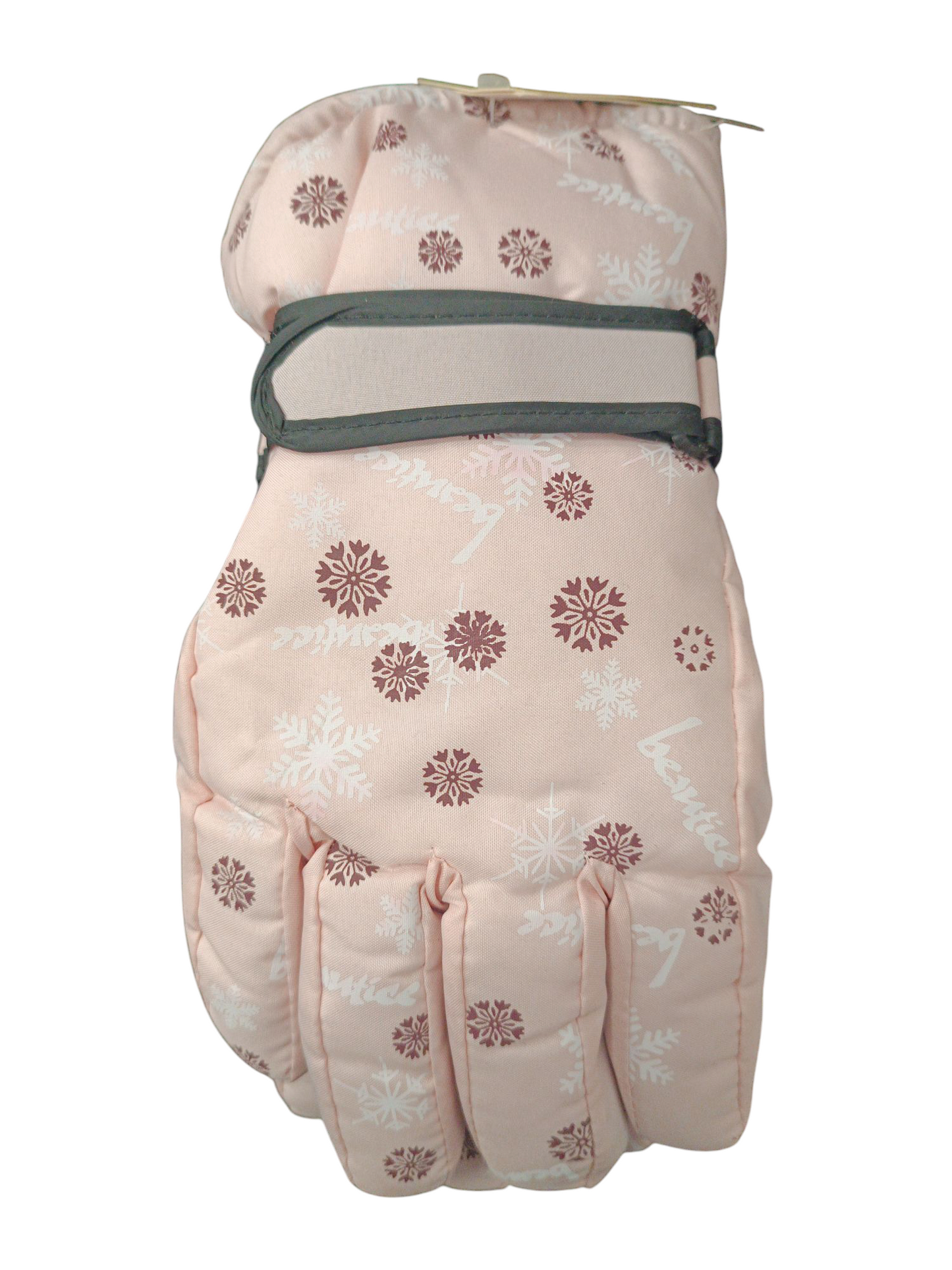 Guantes de Nieve Infantiles - Diseño Copos de Nieve