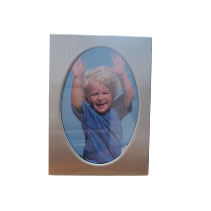 Marco para Fotos Tipo Retrato Plateado