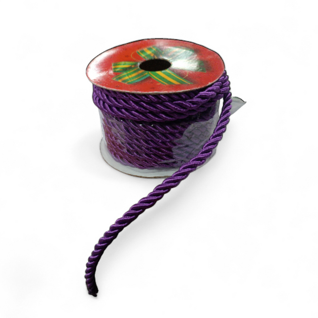 Cordón Decorativo Morado Gerimport - 0.5cm x 4.6m